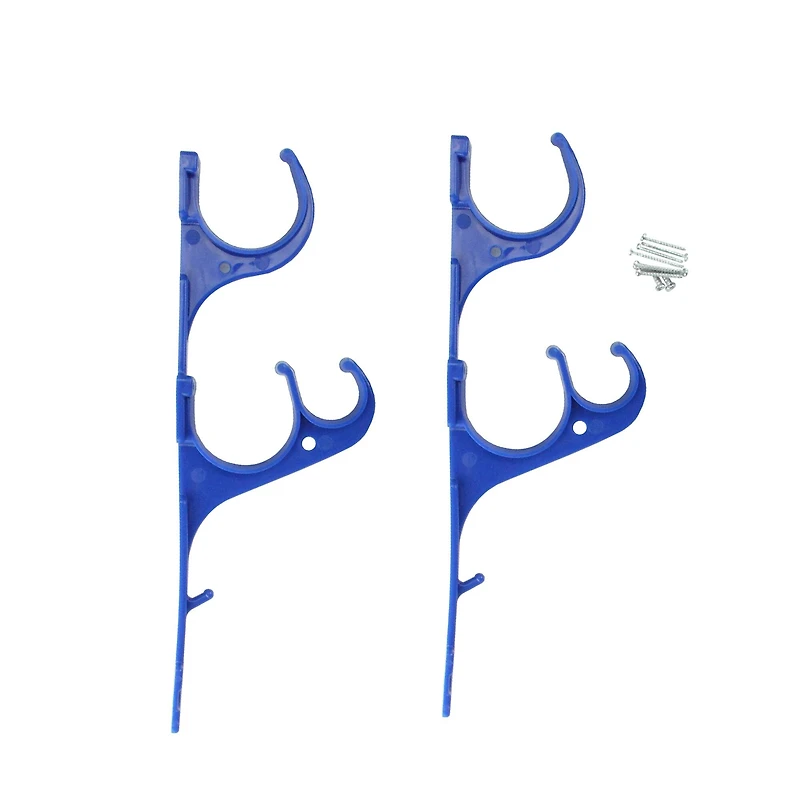 Pole & Vacuum Hose Poolside Hanging Hook Set