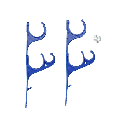 Pole & Vacuum Hose Poolside Hanging Hook Set