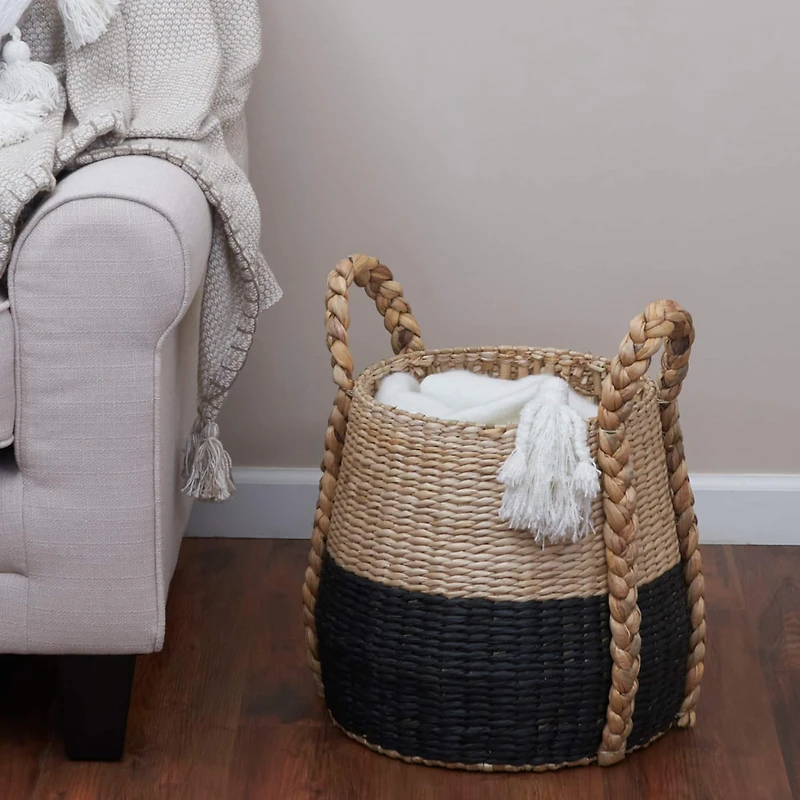 Household Essentials Cattail & Paper Terra Basket