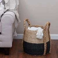 Household Essentials Cattail & Paper Terra Basket