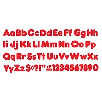 TREND Enterprises® 4" Red Casual Uppercase/Lowercase Combo Pack Ready Letters®, 3 Pack of 182