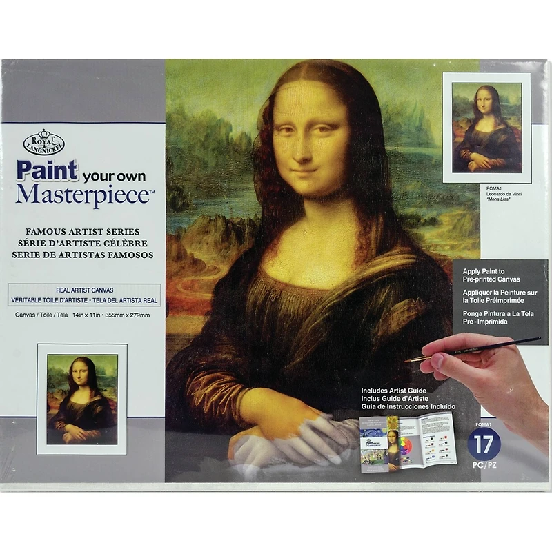 Royal & Langnickel® Mona Lisa Paint Your Own Masterpiece Kit