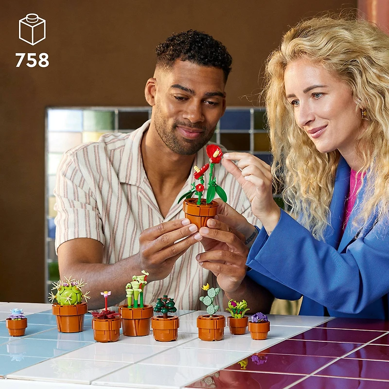 LEGO® Botanicals Tiny Plants Building Set for Adults 10329