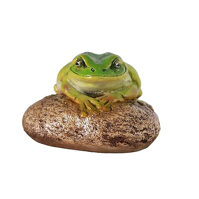 Design Toscano 6" Toad on Rock Statue