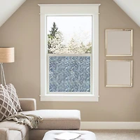 RoomMates Blue Mosaic Privacy Window Film