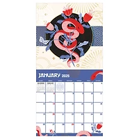 TF Publishing 2025 Year of the Snake Wall Calendar