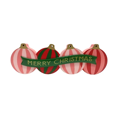 13.75" Merry Christmas Ornament Tabletop Décor by Ashland®