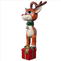 3ft. Belle, Santa's Red-Nosed Christmas Reindeer Statue