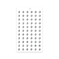 Black & White Beads Alphabet & Icon Stickers by Recollections™