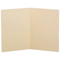 Strathmore A6 Ivory with Woven Panel Foldover Cards