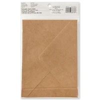 12 Packs: 10 ct. (120 total) 5" x 7" Kraft Flat Cards & Envelopes by Recollections™