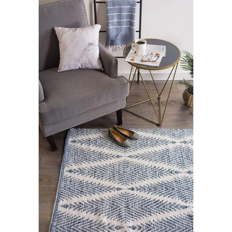DII® Blue Diamond Hand-Loomed Rug, 2ft. x 3ft.