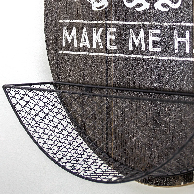 Deer & Beer Bottle Opener & Cap Catcher Wall Décor