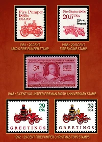Fireman Stamp Collection