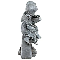 Design Toscano 14.5" Nature's Scholars Reading Children Garden Statue