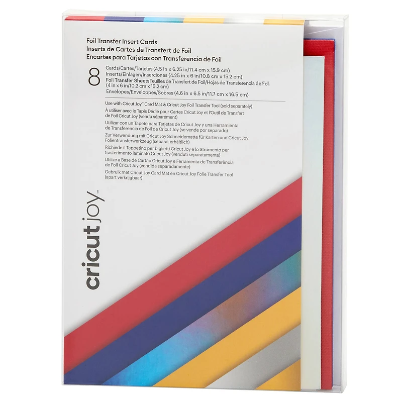 Cricut Joy™ A6 Foil Transfer Insert Cards