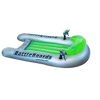 Swim Central 53" Green & Blue Water Sport Inflatable Battle Board Set with Squirt Guns