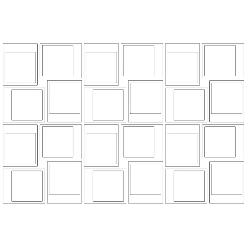 WallPops Snapshot Frames Wall Art Kit