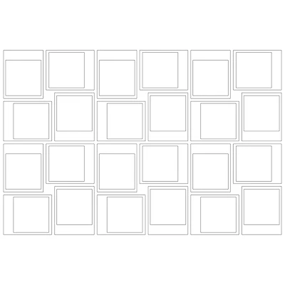 WallPops Snapshot Frames Wall Art Kit