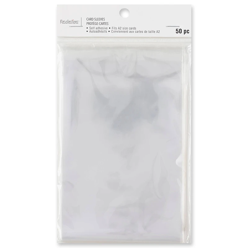 Clear Card Sleeves by Recollections™, 4.25" x 5.5"