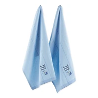 DII® Dreidel Embroidered Dishtowel Set