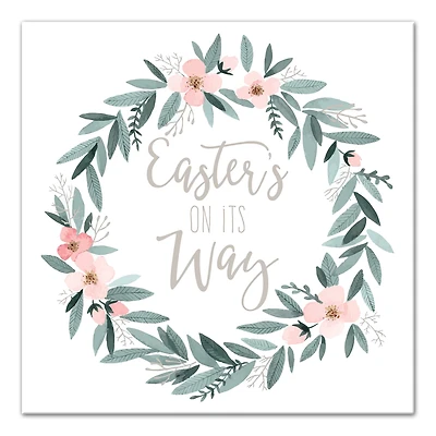 Easter's On its Way Canvas Art