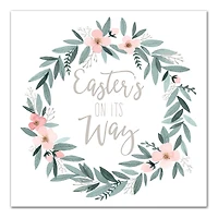 Easter's On its Way Canvas Art