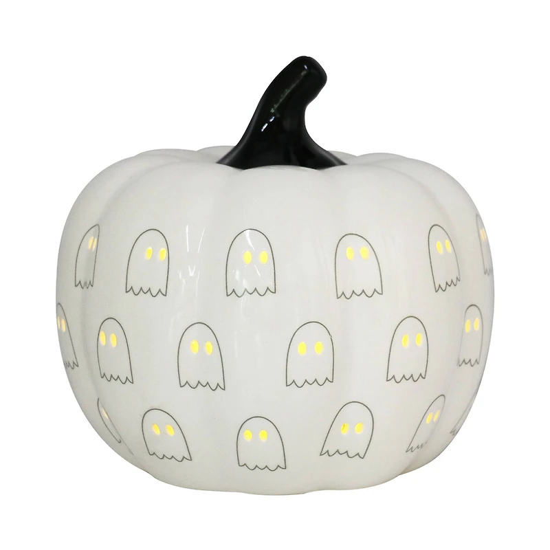 Large White Pumpkin Tabletop Décor by Ashland®