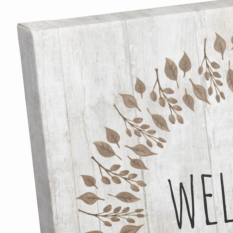 Autumn Welcome Canvas Wall Art