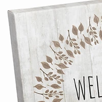 Autumn Welcome Canvas Wall Art