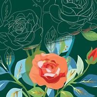 Brea Reese™ 6" x 8" Spring Florals Scratch Art Paper Pad