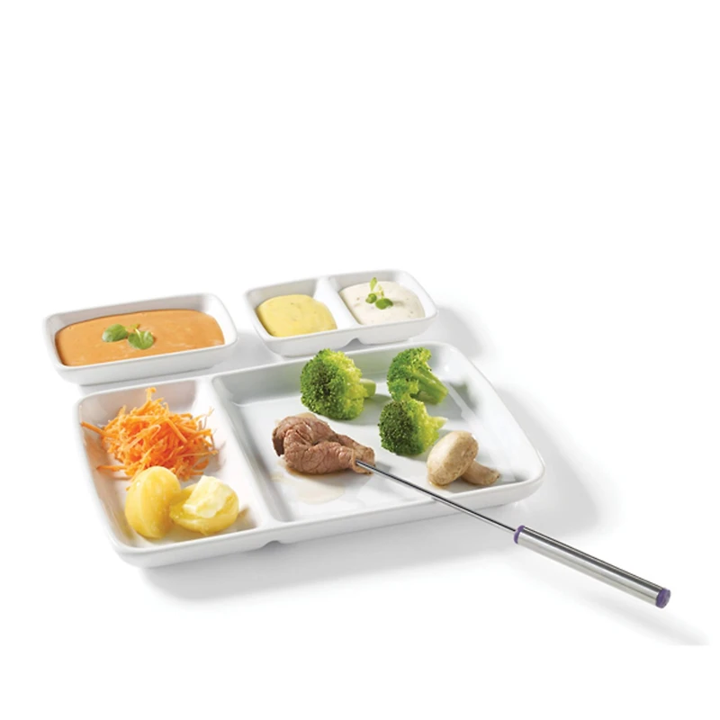 Starfrit Ceramic Modular Fondue Serving Dish Set