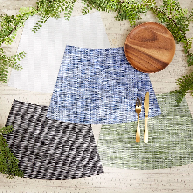 DII® Tweed Wedge Table Placemats
