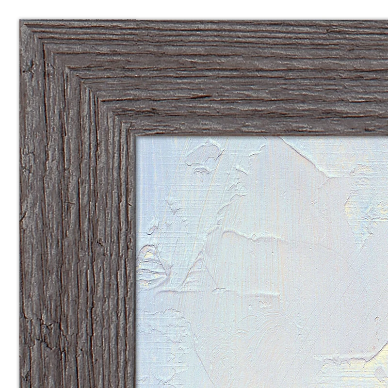 Blush Paint 16" x 24" Western Gray Framed Print