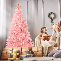6ft. Unlit Cherry Blossom Pink Artificial Christmas Tree