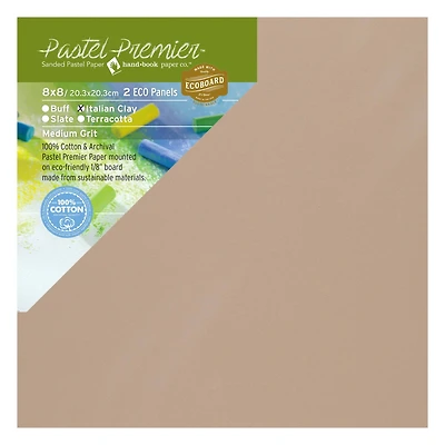 Pastel Premier™ Handbook Paper Co.™ Eco Italian Clay Sanded Pastel Paper, 2ct.