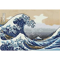 Diamond Dotz® Intermediate The Great Wave Off Kanagawa Diamond Art Painting Kit