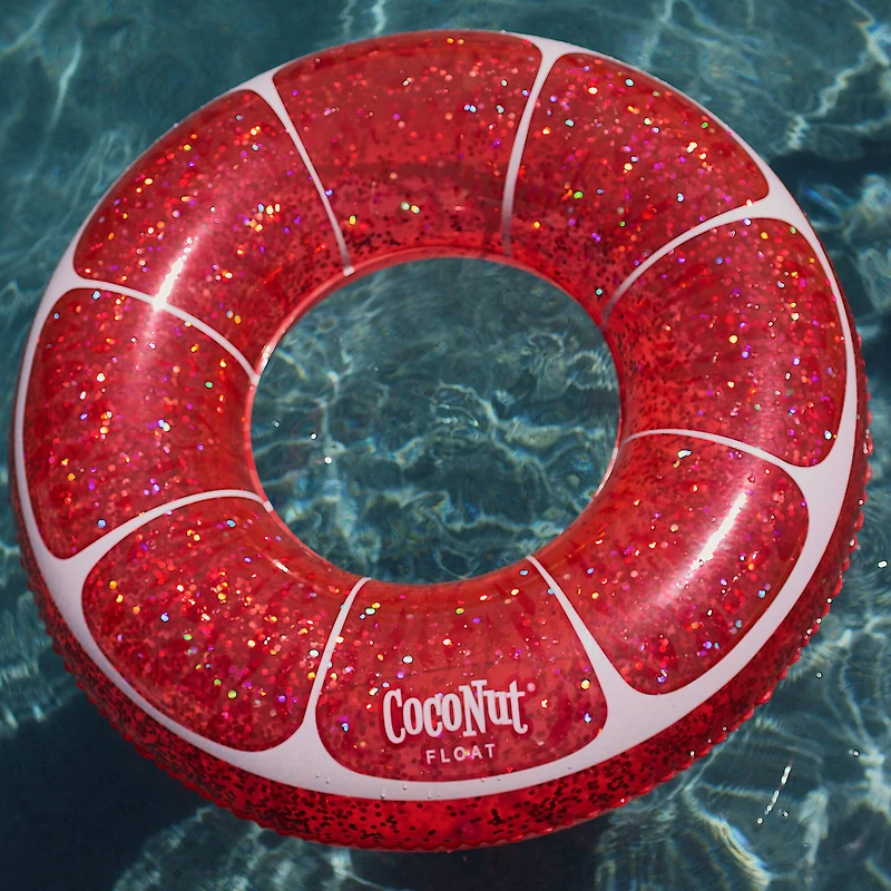 Salus CocoNut 42" Pink Grapefruit Glitter Pool Float