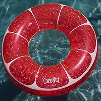 Salus CocoNut 42" Pink Grapefruit Glitter Pool Float