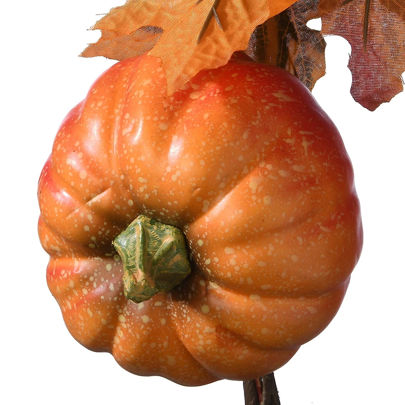 6ft. Maple Leaf and Pumpkins Garland