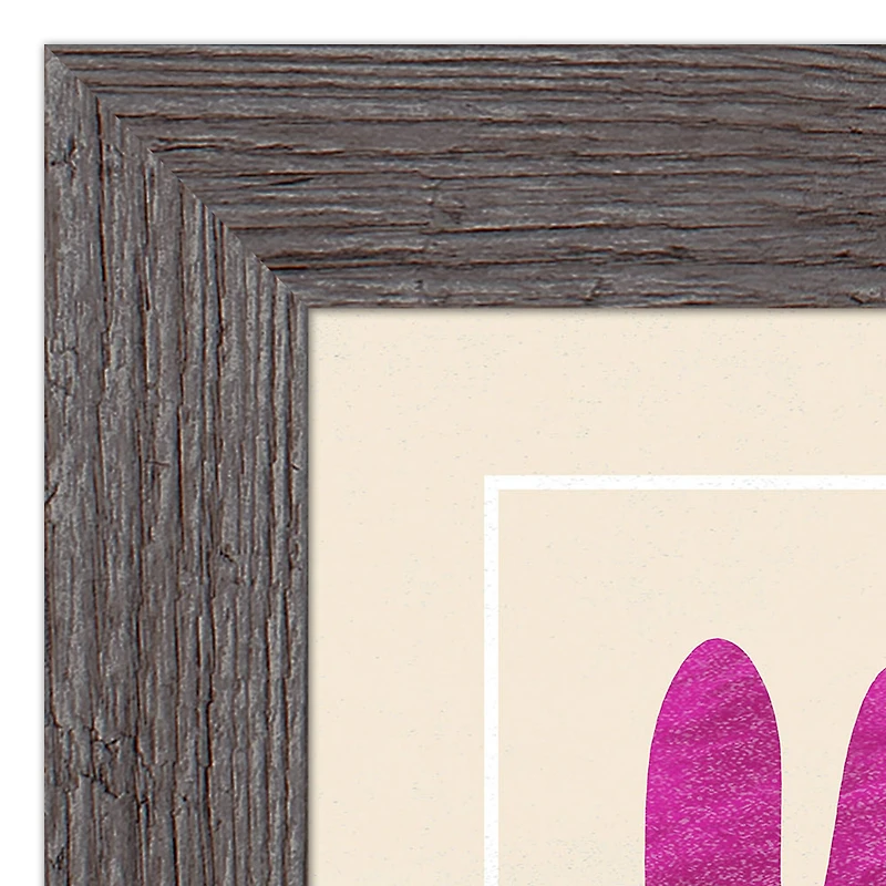 Fleurs Modernes Wall Print in Frame