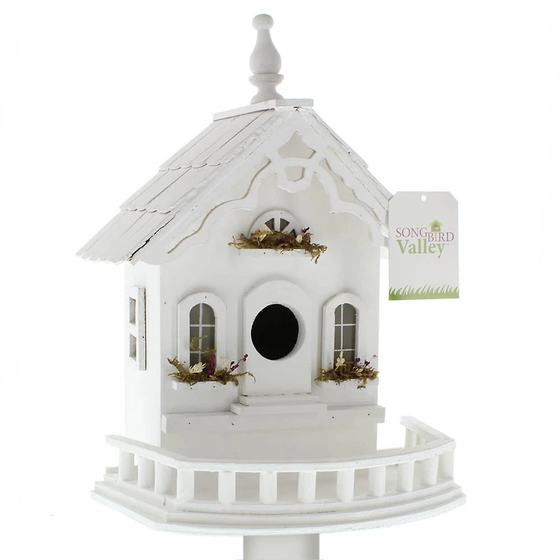 29.25" Freestanding Elegant Victorian Birdhouse