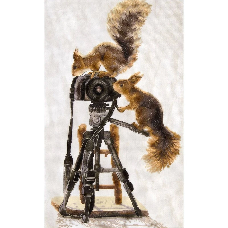 Charivna Mit Cross Stitch Kit Curiosity