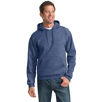 JERZEES® NuBlend Pullover Hooded Heathered Sweatshirt