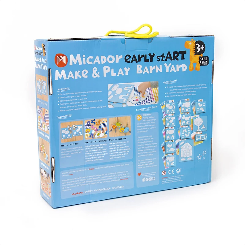 Micador® early stART® Barnyard Make & Play