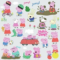 RoomMates Peppa Pig Peel & Stick Wall Decals