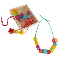 Toy Time Kids Bead & String Lacing Toy Set