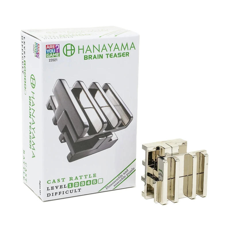 Hanayama Level 5 Cast Puzzle - Rattle