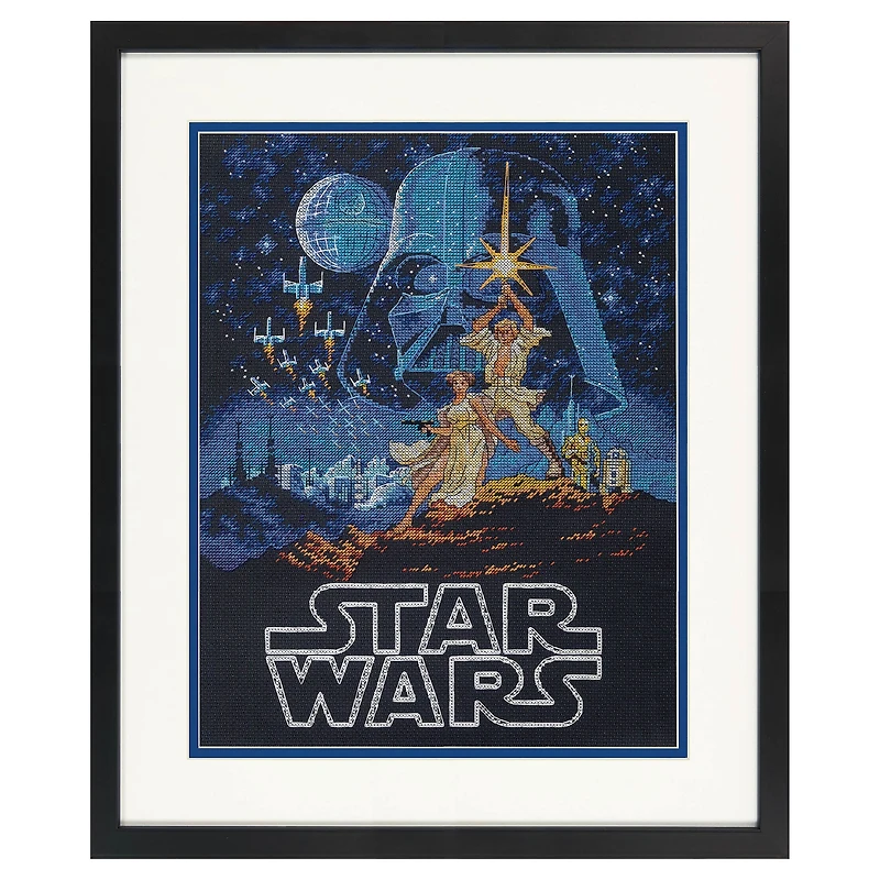 Dimensions® Luke & Princess Leia™ Counted Cross Stitch Kit