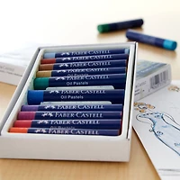 12 Packs: 12 ct. (144 total) Faber-Castell® Metallic Oil Pastels